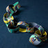 Talking Tables Blue Paper Chain Party Decorations - 100 Pack | Marble Print for Christmas, New Year's, Birthday, Kids Arts and Crafts Activities...