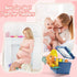 FATI Car Seat Toys Baby Toys 0-6 Months, Newborn Toys Infant Toys 0-3 Months, Stroller Toys for Baby Crib Carseat, Sensory Toys with Squeaker Teet...