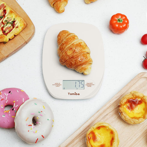 Digital Food Scale 11 Lbs for Kitchen Baking Scale Digital Weight Grams and Ounces EK6011C...