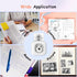 Sticker Printer- Mini Printer T02 Pro Portable Thermal Printer Sticker Maker Inkless Pocket Printer Bluetooth Photo Printer for Learning Assistanc...