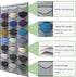 Unjumbly Baseball Hat Rack, 24 Pocket Over-The-Door Hat Organizer with Clear Deep Pockets to Display Baseball Caps Collection, Complete with 3 Ove...