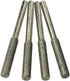 HTS 111C2-4 4 Pack 5/32" Diamond Chainsaw Sharpening Rotary Bit Set with 1/8" Shank...