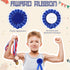 12 Pieces Blank Award Ribbon Prize Ribbon 1st Place Rosette Ribbon Award Medal Winner Victory Ribbon Recognition Participation Ribbon for Competit...