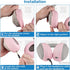 Geekria 2 Pairs Knit Headphones Ear Covers - Product Safety Certified - Washable & Stretchable Sanitary Earcup Protectors for Over-Ear Headsets, S...