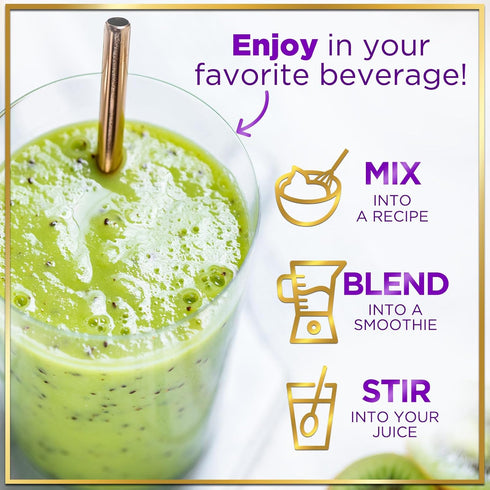 Super Greens Powder, Green Drink Smoothie Mix with 20+ Superfoods for Energy Support, Spirulina, Chlorella, Mushrooms, Antioxidants & Digestive En...