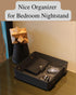 Father's Day Gifts Faux Leather Valet Tray Organizer for Men - Catch-All Tray for Entryway Table Key, Wallet, Watch, Coin Change, Phone, Dresser E...