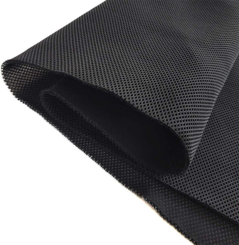 Speaker Grill Cloth Stereo Mesh Fabric for Speaker Repair, Black - 55 x 40 in / 140 x 100 cm...