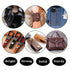 50 Sets M5*6 Gun Black Chicago Screw Kit Leather Rivets Screw Rivets Chicago Screw Buttons DIY Leather Trim...