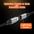 AGVEE 6.6ft Lightning Extension Cable, Braided Female to Male Extender Full Function Cord Compatible with iPhone iPad, Data Sync Video Audio & Cha...