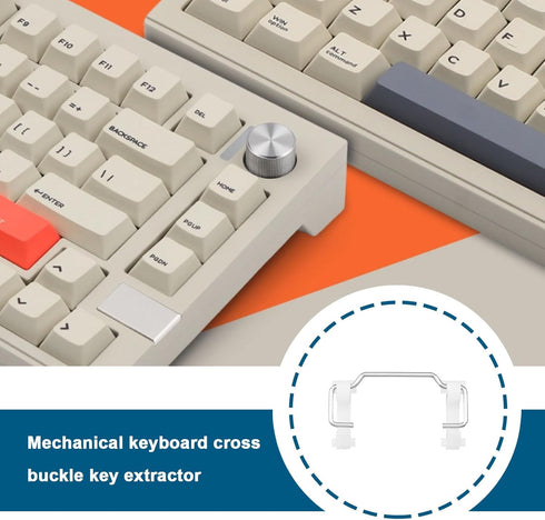 Stabilizers with Raised Wire 1 x 6.25u and 4 x 2u PCB Screw-in Stabilizers Compatible with GH60 87 Tenkeyless Keyboard/MX Mechanical Keyboard Sate...