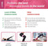 Gymb Premium Resistance Bands for Working Out - Exercise Bands to Workout Glutes, Thighs & Legs - Non Slip Cloth Booty Bands for Gym & Home Fitnes...