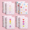 Small Spiral Notepad Cute Notebook, 8 Pack Kawaii Journals for Study and Notes Blank Page Fun Mini Scratch Pads, Back to School Supplies for Gifts...