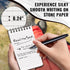 POPYOLA 4 Pack Waterproof Pocket Notebook, 3x5 Pocket Notepad, All Weather Mini Spiral Notepad, Write in the Rain Police Notepad with 100 Squared ...