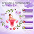 ZEBORA Probiotics for Women Digestive Health with Enzymes & Prebiotics 100 Billion CFUs| Vaginal Probiotics with D Mannose & Cranberry | Urinary T...
