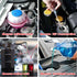4-in-1 DEF Antifreeze Coolant Refractometer for Automobile Antifreeze System, Diesel Exhaust Fluid, Battery Acid and Windshield Washer Fluid...