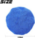 Glarks 5Pcs 9-10 Inch Car Polisher Pad Bonnet Soft Microfiber Polishing Bonnet Buffing Pad Cover for 9" and 10" Car Polisher...