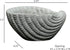 Classic Home and Garden Indoor Outdoor Cement Succulent Sea Shell Planter, Gray, 5"...
