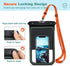 SUPFINE 2 Pcs Waterproof Phone Pouch Floating Case, Large Cell Phone IPX8 Dry Bag with Lanyard for iPhone 15 Pro Max/14/13/12/Galaxy S24 Ultra/S23...
