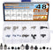 CO-RODE 48pcs M.2 SSD Standoffs and Screws for Asus, Gigabyte, MSI Motherboards...