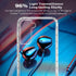 KIOMY Clear Case for Samsung Galaxy S21, 360 Full Body Protection Heavy Duty Shockproof Dual Layers Design, Raised Hard PC Front Cover with Build ...