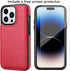 Compatible with iPhone 14 Pro Max 6.7” Wallet Case +1 Screen Protector, Slim Protective case with Card Holder, PU Leather Kickstand Card Slots Cas...