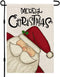 Merry Christmas Garden Flag, Double Sided Vertical Christmas Flags Small Mini Rustic Xmas Winter Farmhouse Lawn Yard Outside Outdoor Decorative Fl...
