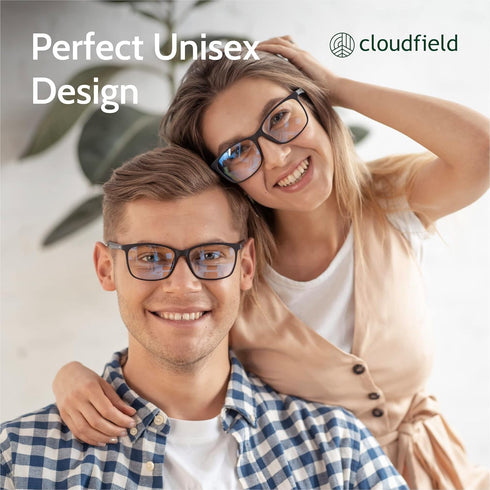 cloudfield Anti Blue Light Glasses for Men & Women I Non Prescription Blue Light Glasses for Computer I Ease Digital Eye Strain...