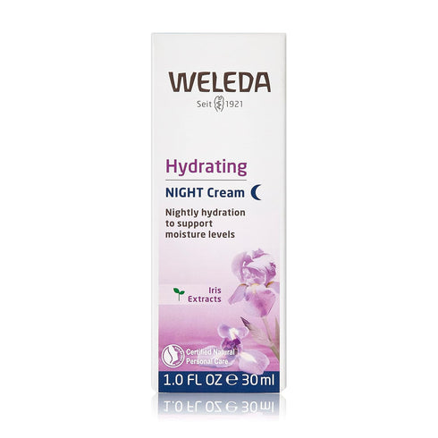 Weleda Hydrating Night Face Cream, 1 Fluid Ounce, Plant Rich Moisturizer with Iris Root, Calendula and Chamomile...