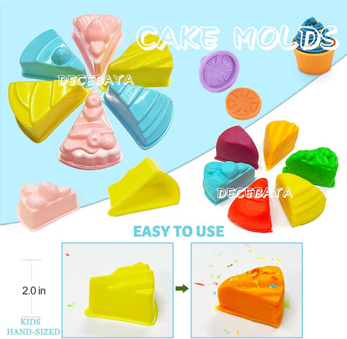 Dough Tools Play for Kids- Toy Accessories include Stamps Cutter Scissor Roller Extruder Molds and Storage Box Party Favors Set for Age 2-8...