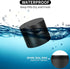 Small Daily Pill Box - Portable Waterproof Metal Pill Case for Pocket or Purse Aluminium Alloy Round Travel Pill Container Medicine Vitamin Organi...