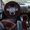 1 Set 4 Pcs Fluffy Steering Wheel Cover&Handbrake Cover&Gear Shift Cover&Fluffy Auto Center Console Cover Faux Wool Steering Wheel Covers for Wome...