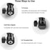 SmallRig 1/4" Camera Hot Shoe Mount, Ballhead Tripod with Additional 1/4" Screw, 2pcs Pack - 2059...