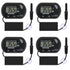 4Pack Aquarium Thermometer, Reptile Thermometer, Fish Tank Thermometer, Digital Thermometer, Terrarium Water Temperature Test, with Large LCD Disp...