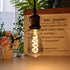 ST64 Vintage LED Edison Bulbs 60 Watt Equivalent, Dimmable 3000K Warm White Smoky Grey Glass E26 Base 6W LED Filament Flexible Spiral Light Bulbs,...
