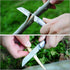 Pruning Knife,Grafting knife, Stainless Steel Garden Budding Knife, Folding Pocket Knife For Grafting Multi Cutting Tool, Weed Bushes Branches Mus...