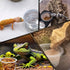 Small Reptile Food Plastic Replacement Cup Worm Water Dish Feeder Lizard Gecko Ceramic Pet Bowls with Tongs for Tortoise Lizard Bearded Dragon Fro...