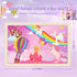 Wooden Puzzles Toys for Kids Ages 3-5, Set of 4 Packs with 20-Piece Unicorn Mermaid Princess Wood Jigsaw Puzzles, Preschool Educational Brain Teas...