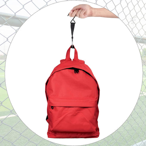 Fence Hooks for Baseball Bag Nylon Safety Buckles Fence Hooks Multifunctional Hanging Buckles Metal Hooks Suitable for Softball Outdoor Sports Equ...
