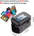 Bike Handlebar Bag,Large Bicycle Front Storage Pouch Bag,6.5 inch Transparent Pouch with Shoulder Strap...
