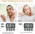 XREXS Digital Kitchen Timer, Magnetic Countdown Up Cooking Timer Clock with Large LCD Display, Adjustable Volume, Loud Alarm & Strong Magnet Class...