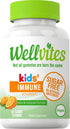 Sugar Free Kids Immune Daily Gummy Vitamins - Vegan, Non-GMO - Vitamin C Gummies for Kids Immune Support – No Artificial Sweeteners, Gluten Free, ...