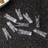 50 Pieces Mini Plastic Clear Clips, Binder, Photo Clips (Transparent)...