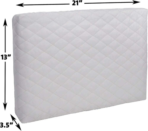 ALPINE HARDWARE American Owned Indoor Window AC Covers Double Insulation Air Conditioner Cover (White, 21"W x 13"H x 3.5"D)...