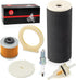 Air Filter Foam & END CAP Oil Filter spark plug For YAMAHA Grizzly 600 1998 1999 2000 2001 1UY-14451-00-00...
