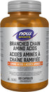 NOW Sports Nutrition, Branched Chain Amino Acids, With Leucine, Isoleucine and Valine, 120 Veg Capsules...
