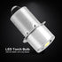 POCREATION LED Flashlight Bulb, P13.5S Base 1W LED Bulb, LED Conversion Bulb Compatible with Maglite Craftsman Greatlite Vintage Flashlight(3V), L...