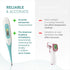 OCCObaby Clinical Digital Baby Thermometer - LCD, Flexible Tip, 10 Second Quick Accurate Fever Read Rectal Oral & Underarm Use Waterproof Thermome...