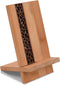 Mobile Stand Japanese Style Cellphone Holder Desktop Organizer Charging Station Compatible with All Smartphones Tablets Natural Bamboo Wood Portab...