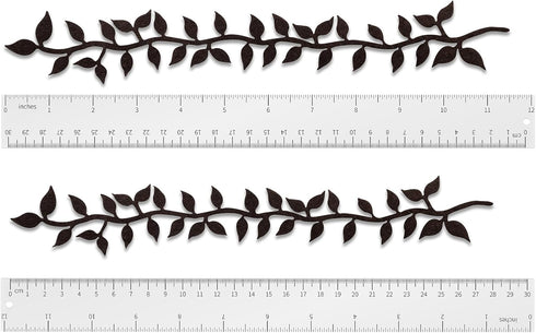 Summer-Ray 50pcs Mixed Colors 2mm Felt Vine Leaves Value Pack for DIY Craft...