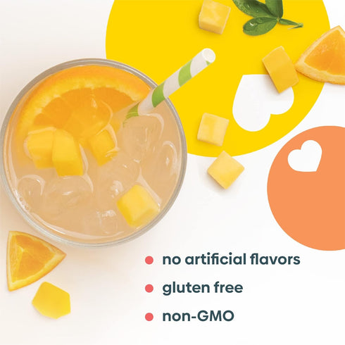 UpSpring Milkflow Immune Support Breastfeeding Supplement Drink Mix with Fenugreek | Orange Mango Flavor | Lactation Supplement to Support Breast ...